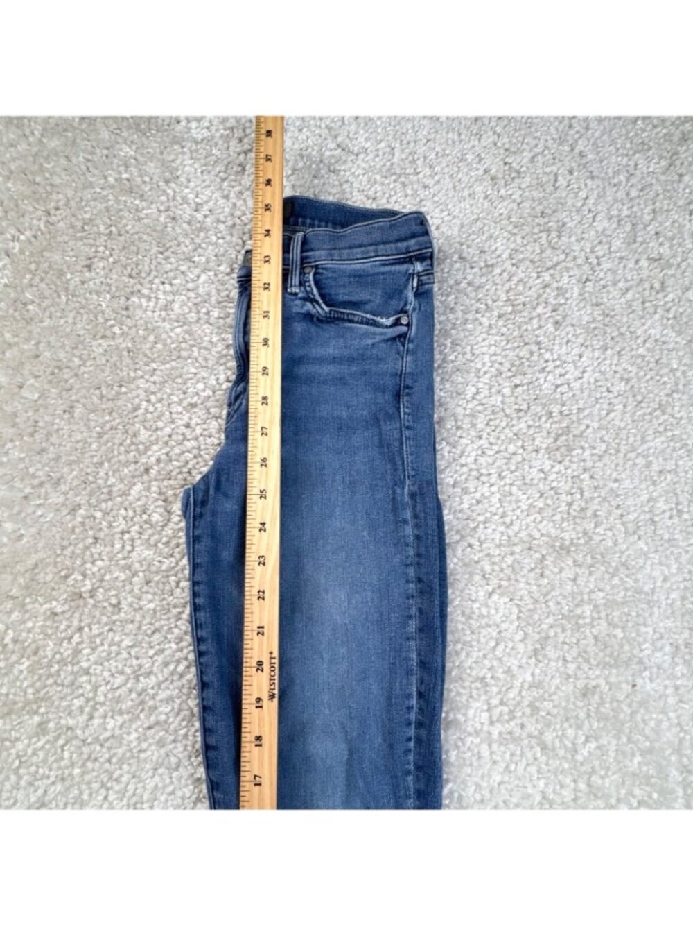 Mother The Rascal Ankle Chew Jean Just Like The Ones We Used To Know Womens 26 - Picture 11 of 12